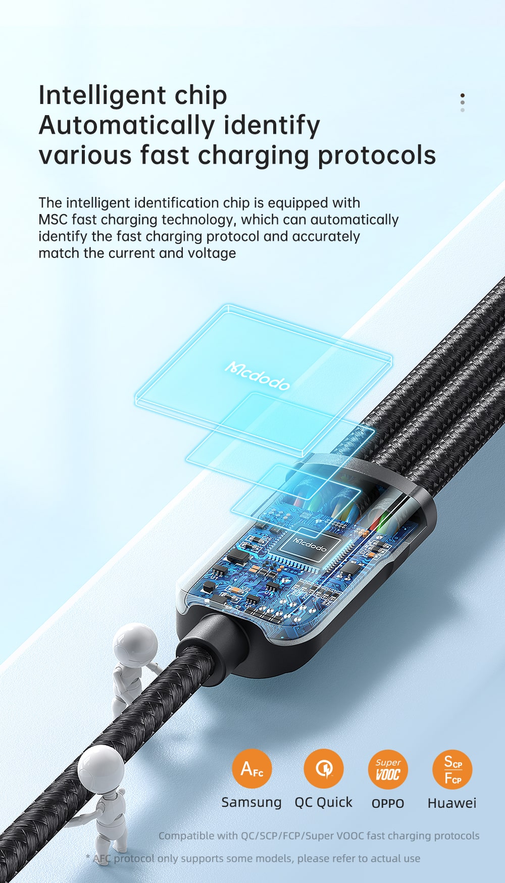 Cáp Sạc 3 Đầu MCDODO CA-0930