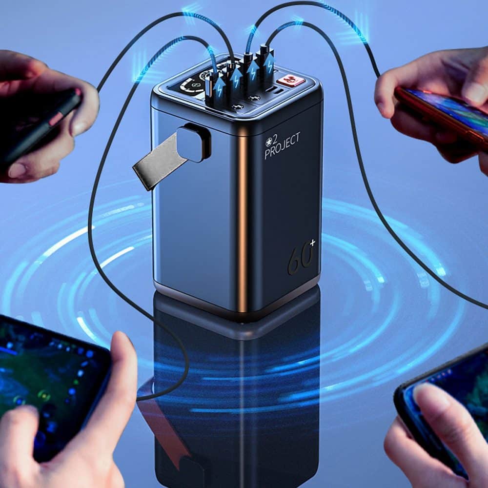 Sạc dự phòng có nhiều cổng sạc