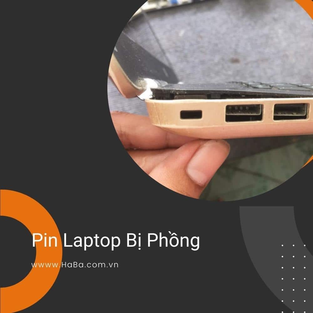 Pin Laptop bị phồng
