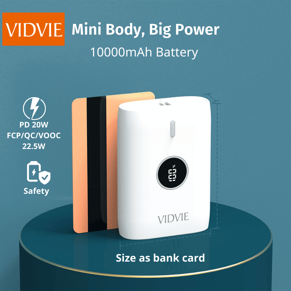 Pin Dự Phòng Sạc Nhanh VidVie PB756