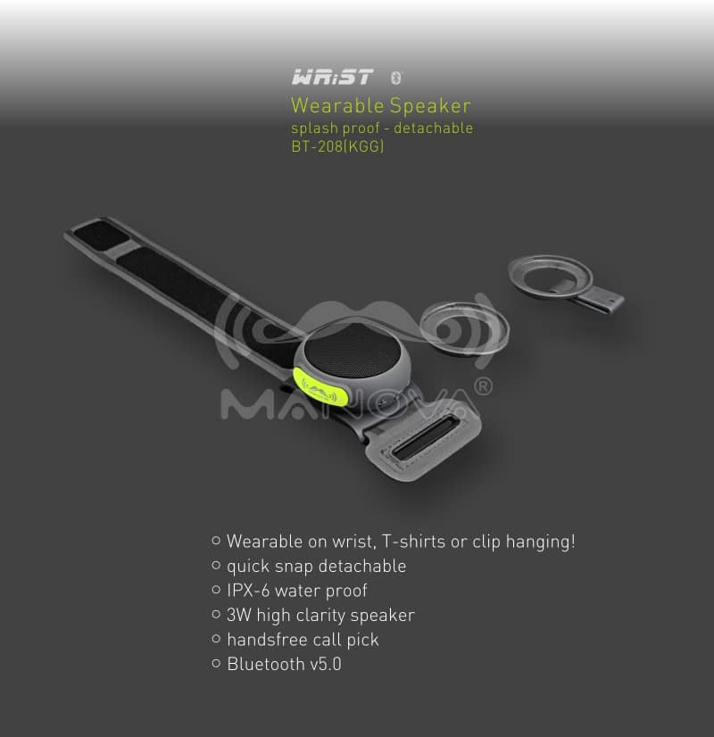Bluetooth Mini Manova Wrist
