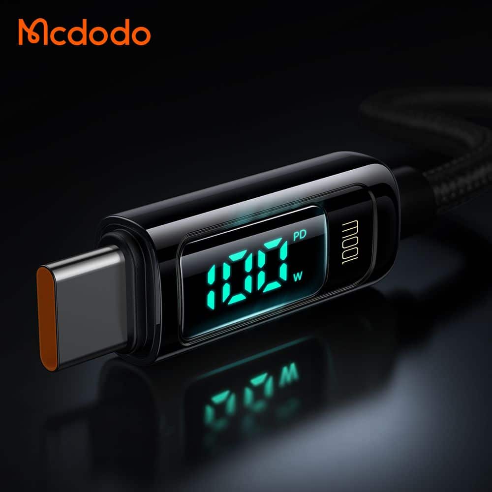 Cáp Sạc Nhanh Truyền Dữ Liệu Mcdodo CA-8821 Type C To Type C 5A PD100W 15 Cáp sạc nhanh Mcdodo CA-8821
