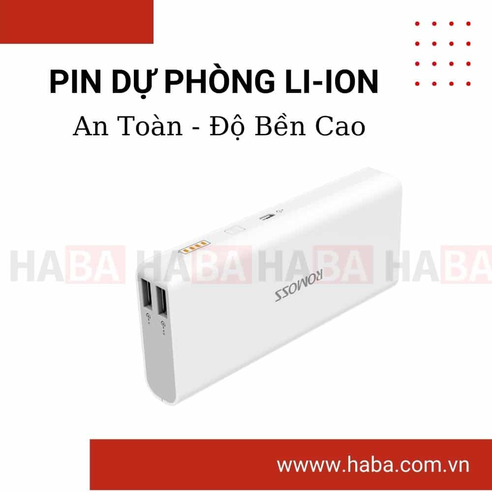 Lõi pin sạc dự phòng LI-ion