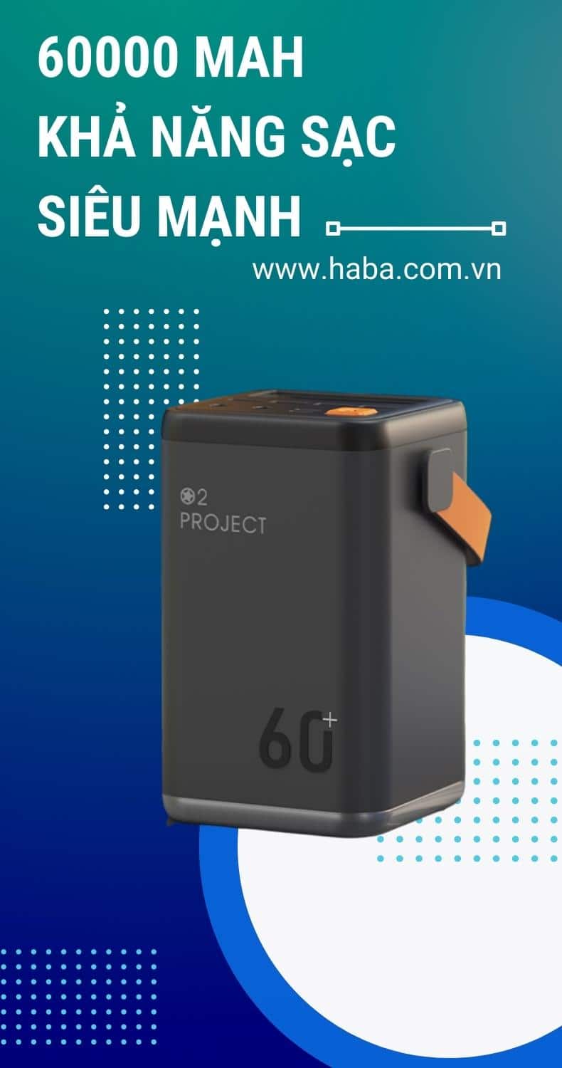 Pin sạc dự phòng 600000mAh dung lượng lớn
