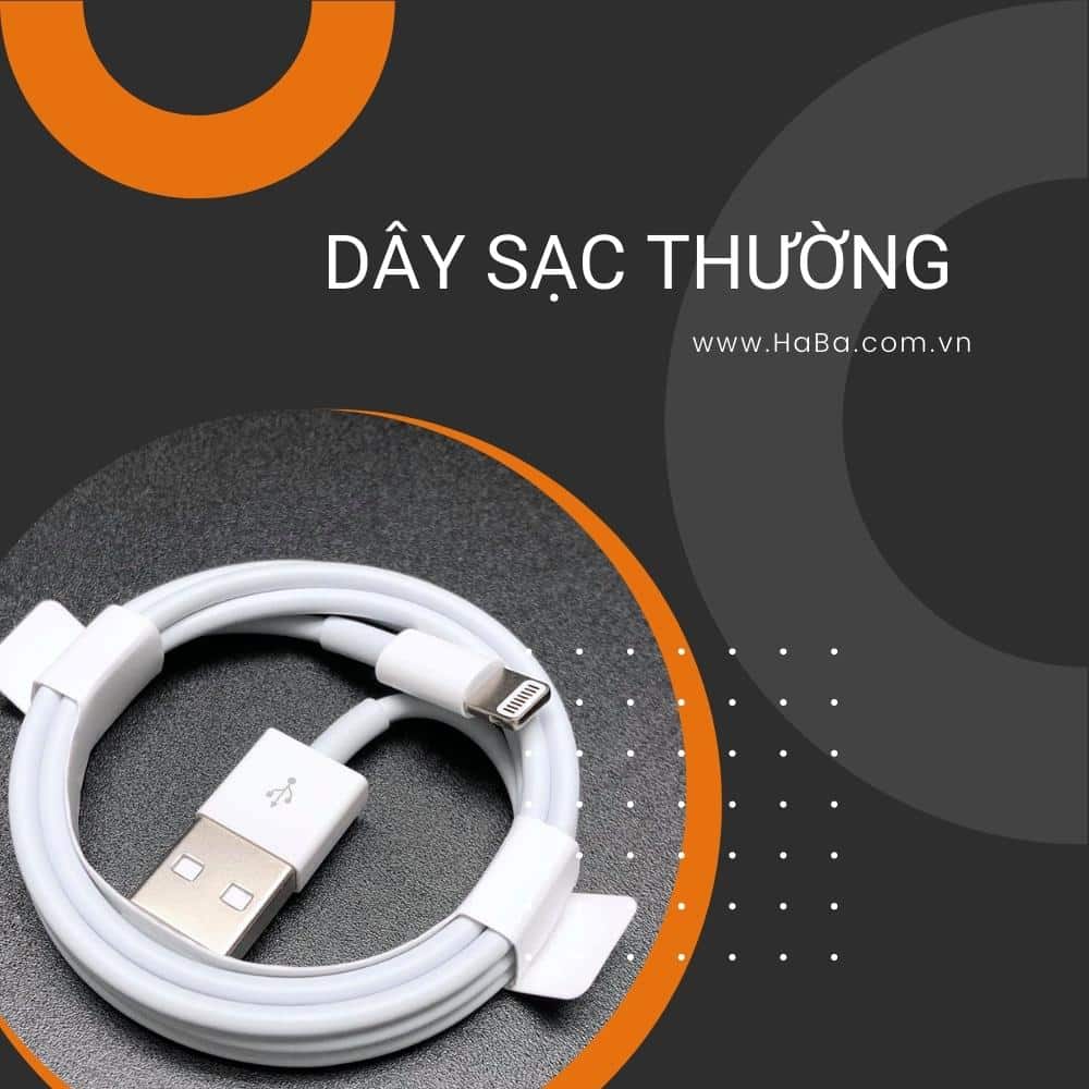 Cáp sạc thường được sử dụng ngày nay