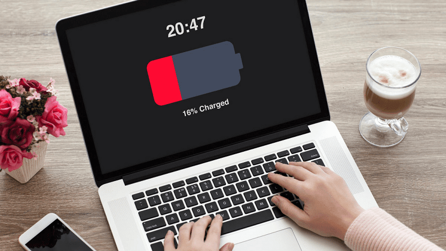Xả cạn pin laptop