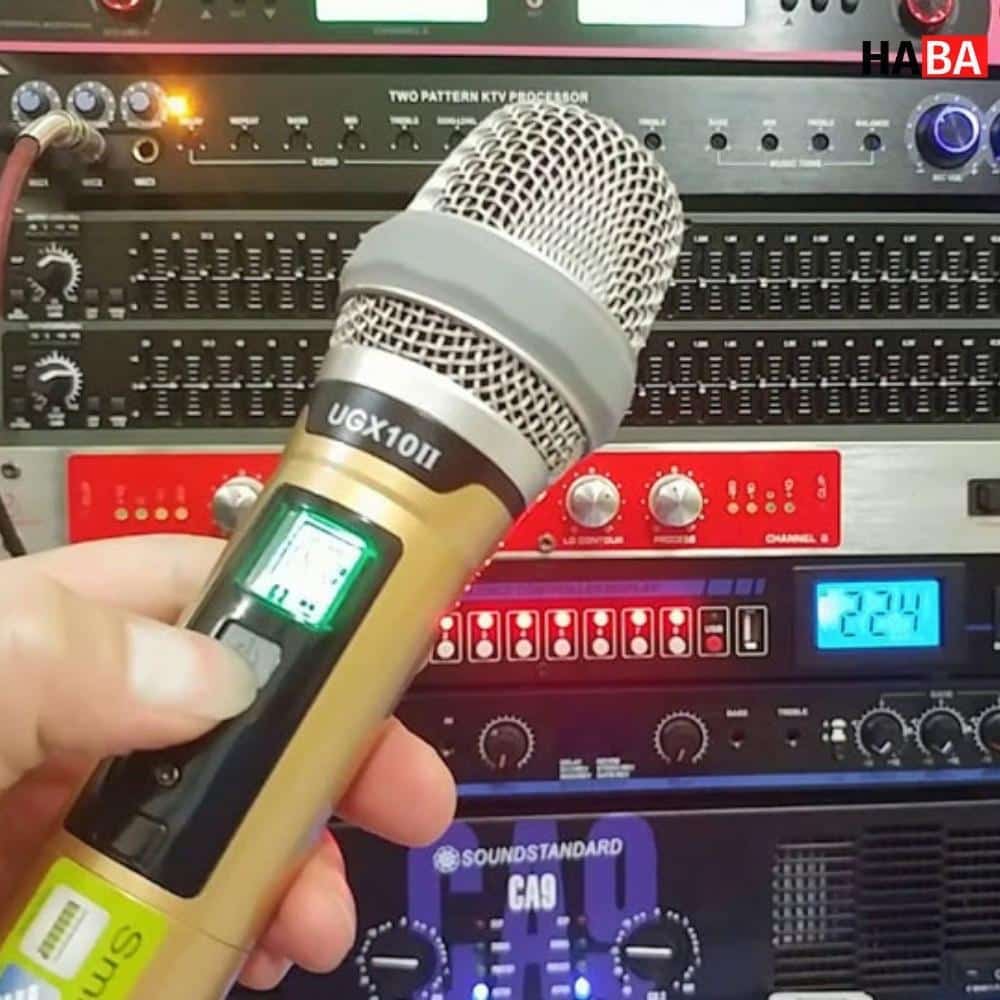 Đầu thu và mic bị lệch tần số