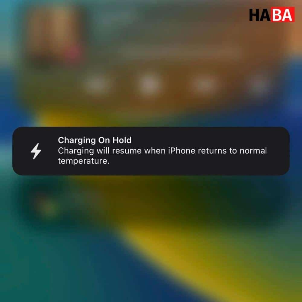 Charging on hold là tính năng mới khi update lên ios 16